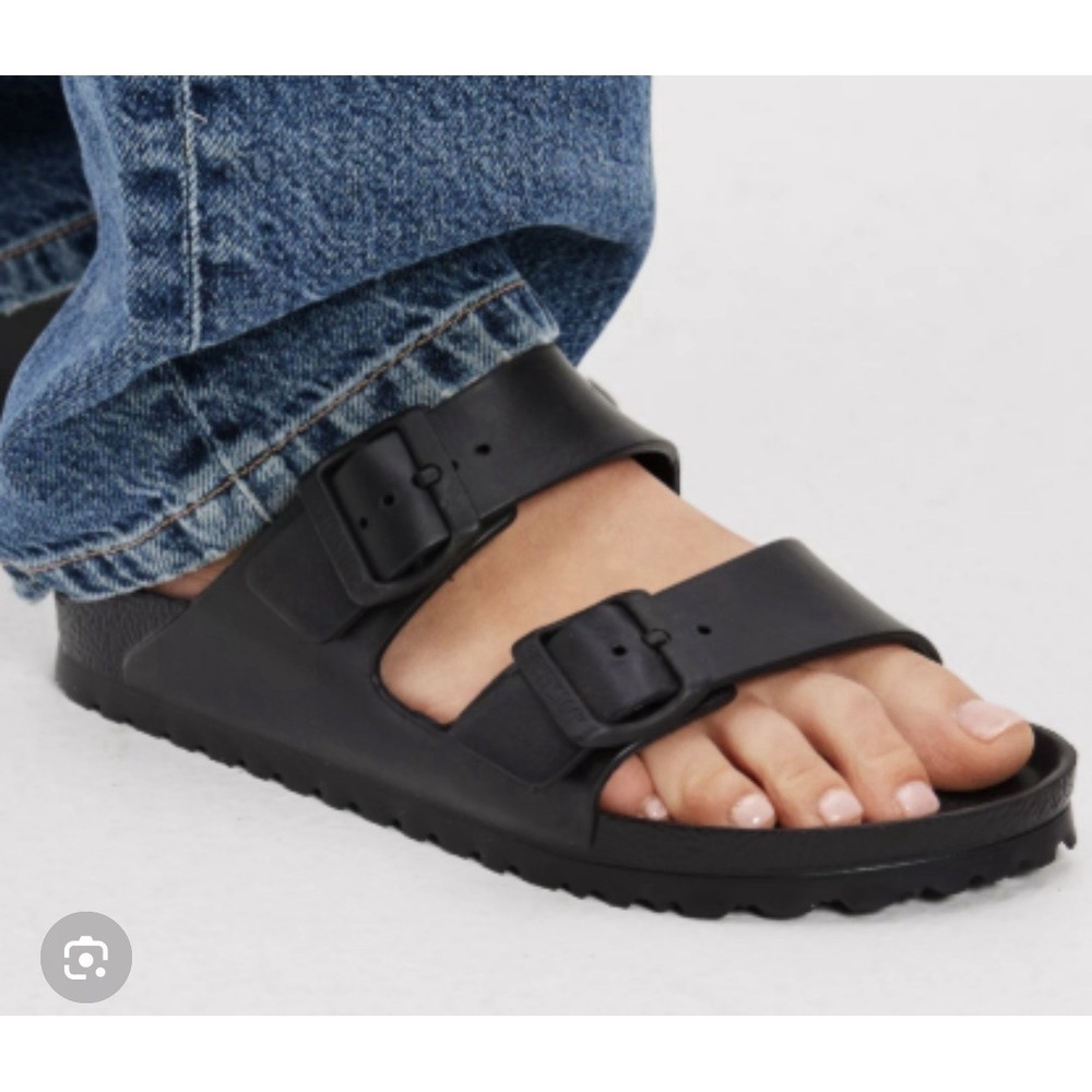 BIRKENSTOCK  Arizona Essentials Unisex Sandal Black New Women 10/ Men 8 EU 41